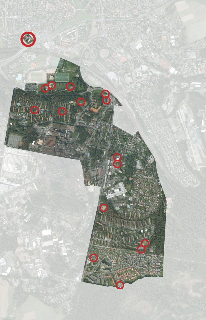 Plan des Sanierungsgebietes Stadtallendorf